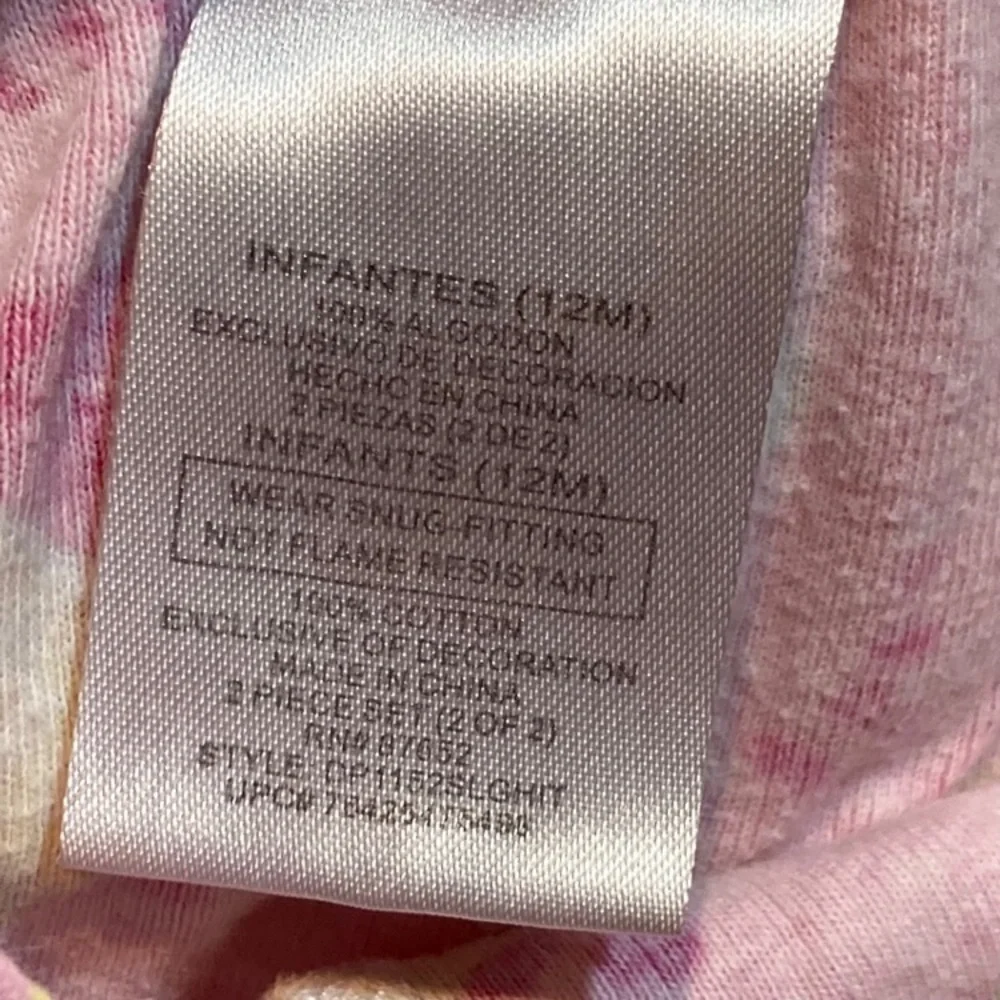 4‎ piece pajama pants top baby girl